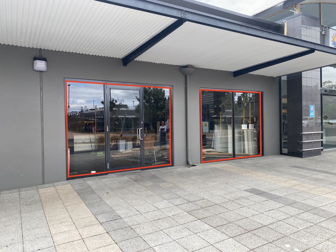 External Signage Opportunity Facing Busy Car Park